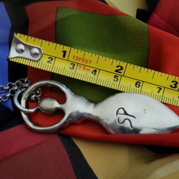 Sylvia's Creations Goddess Pendant with Cabochon Amethyst - Picture 5 of 7